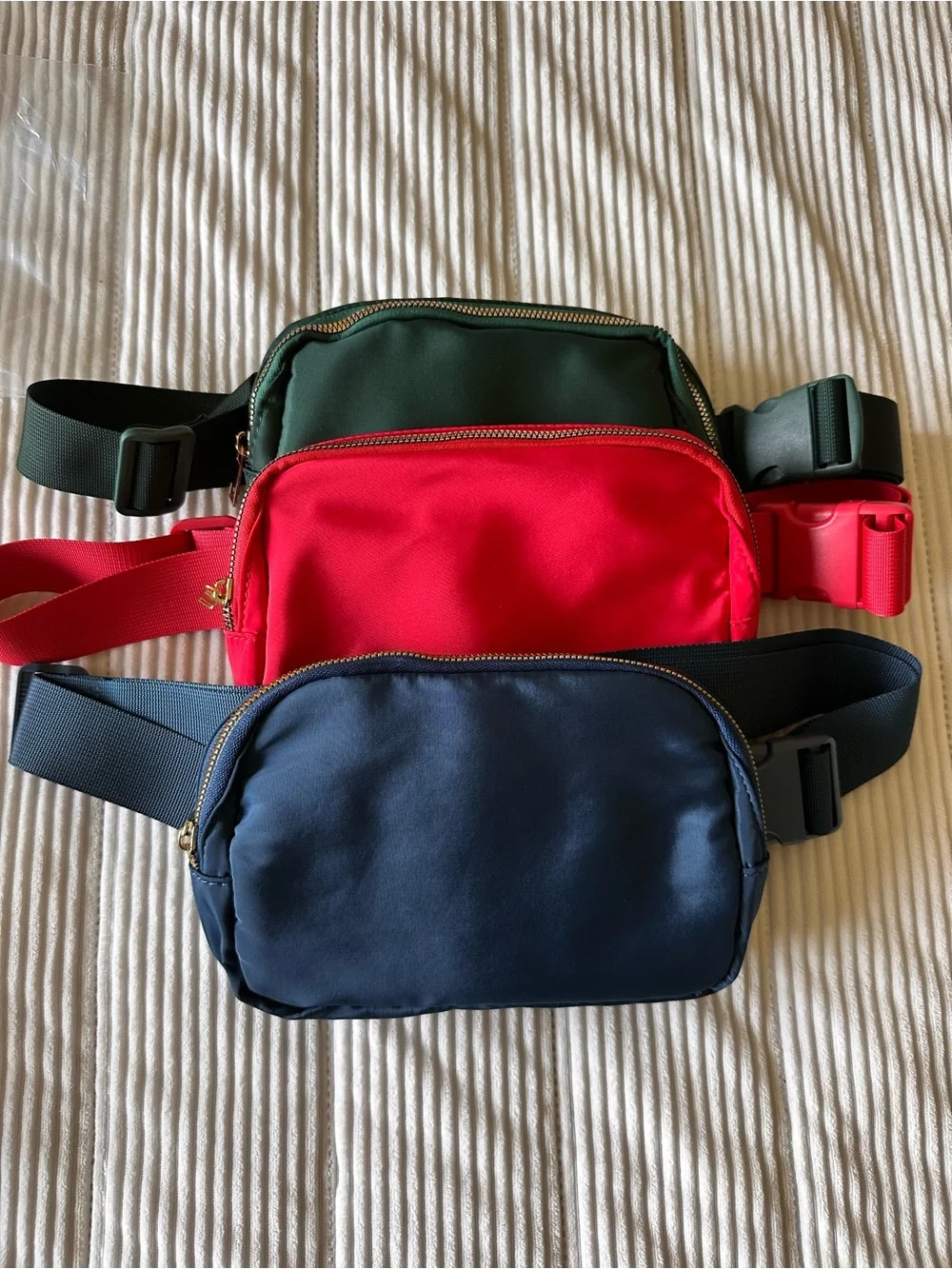 New Classic Women's Crossbody Lot - Black, Red, Green